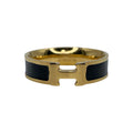 18K Vintage Clic Hermes Ring